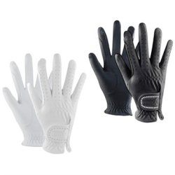 Elt ridehandsker med crystal